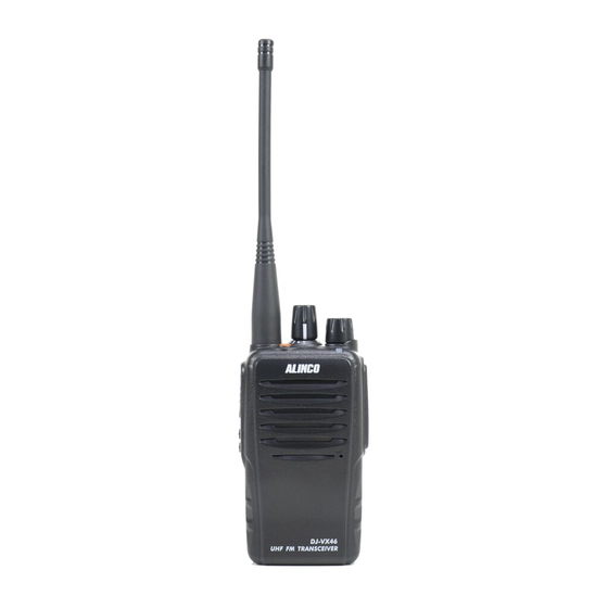 Alinco DJ-VX46 Bedienungsanleitung