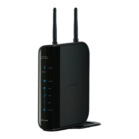 Belkin Modem-Router Benutzerhandbuch