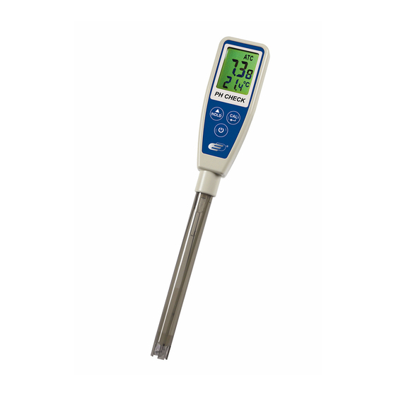 Dostmann Electronic PH Check Bedienungsanleitung