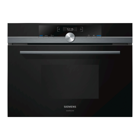 Siemens CD834GB 1-Serie Gebrauchsanleitung
