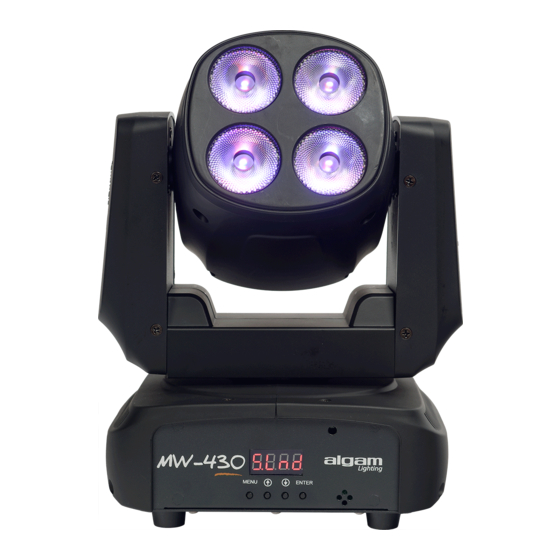 Algam Lighting MW430 Bedienungsanleitung