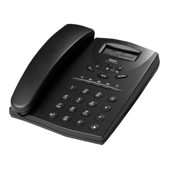 Topcom Clip Phone 101 Bedienungsanleitung