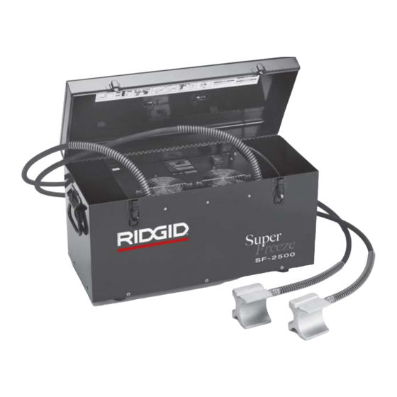 RIDGID SuperFreeze SF-2300 Bedienungsanleitung