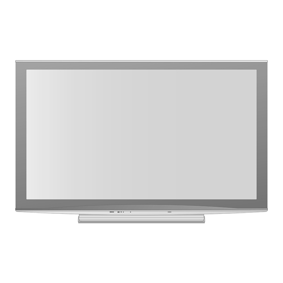 Panasonic TX-P58V10E Bedienungsanleitung