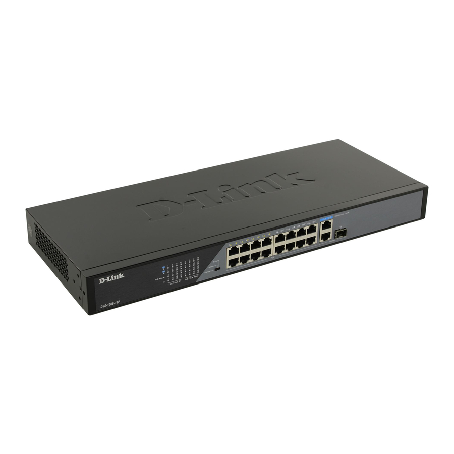 D-Link DSS-100E-18P Schnellinstallationsanleitung