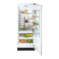 Miele K 1901 Vi Gebrauchs- Und Montageanweisung