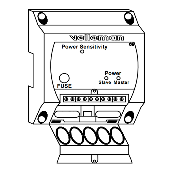 Velleman VM105 Bedienungsanleitung