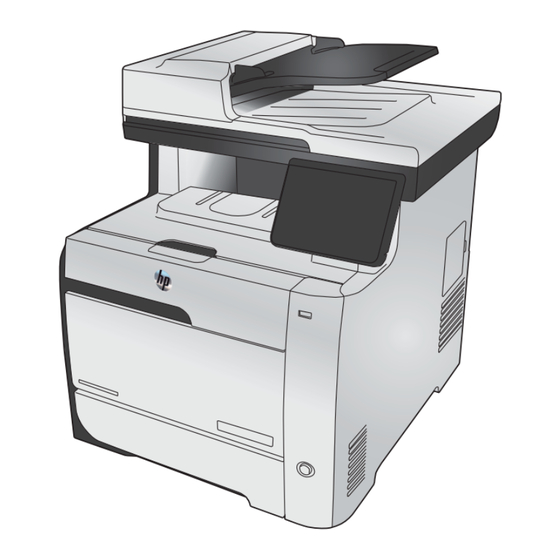 HP PRO 300 COLOR MFP Kurzanleitung