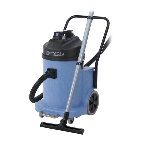 Numatic WVD 570 Bedienungsanleitung