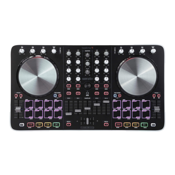Reloop beatmix4 Schnellstartanleitung