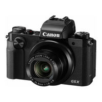 Canon PowerShot G5X Benutzerhandbuch