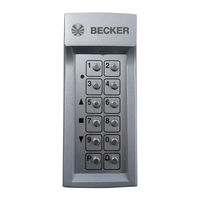 Becker Centronic EasyControl EC611 Montage- Und Betriebsanleitung