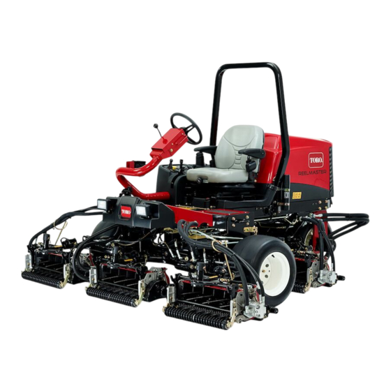 Toro Reelmaster 3555 Bedienungsanleitung