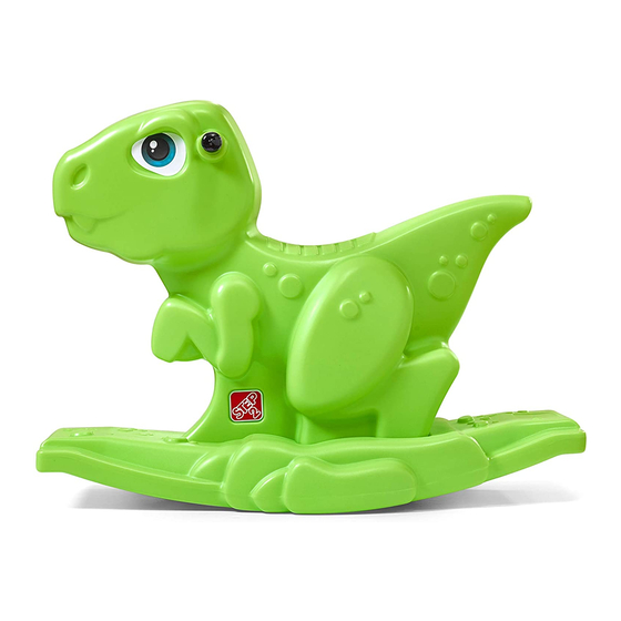 Step2 DINO ROCKER Montageanleitung