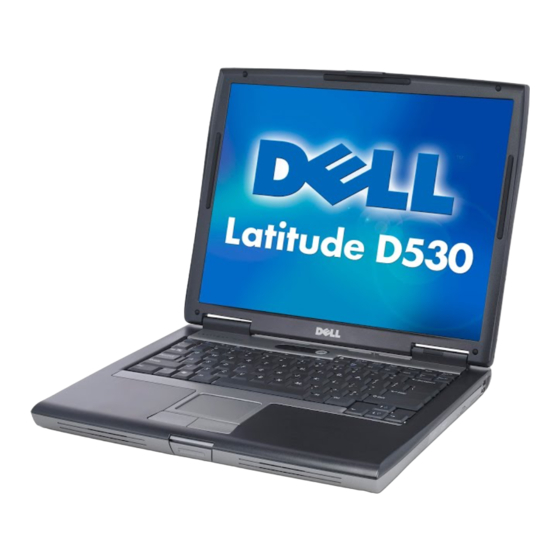 Dell Latitude D530 Schnellreferenzhandbuch