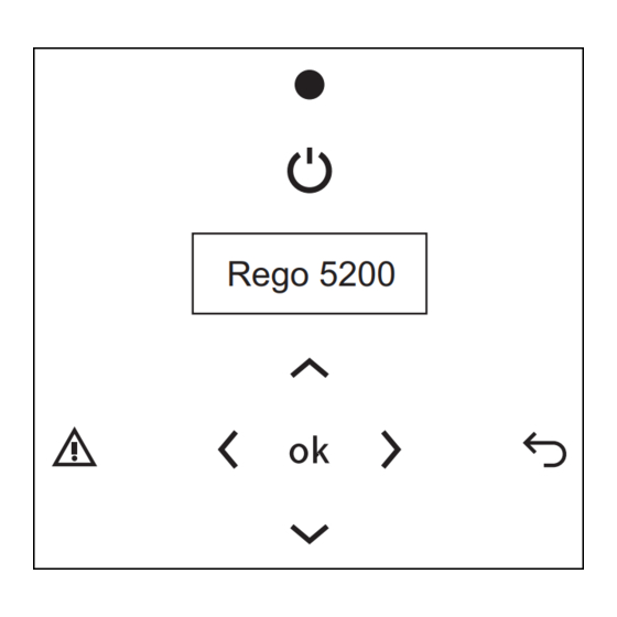 Buderus Rego 5200 Installationsanleitung