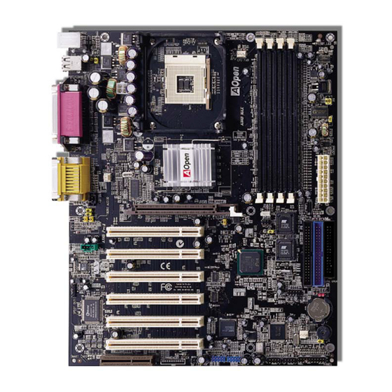 AOpen AX4B Max Online-Handbuch