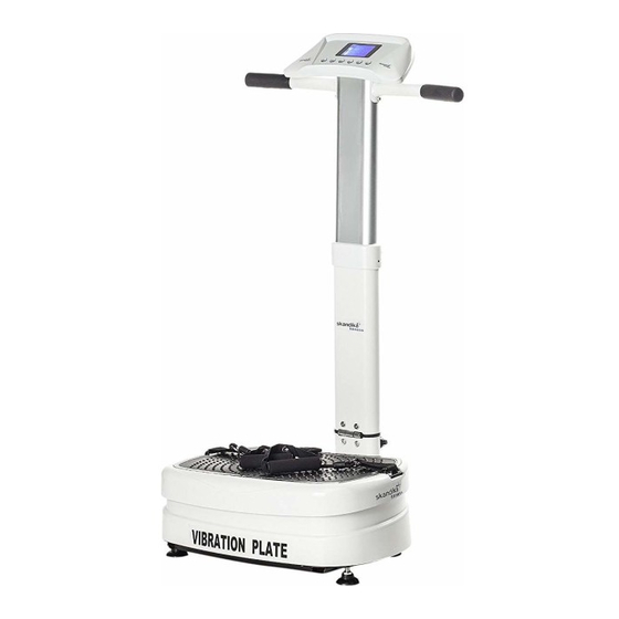 Skandika Fitness Vibration plate 1400 Handbücher