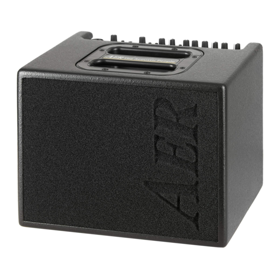 AER Compact Classic pro Bedienungsanleitung