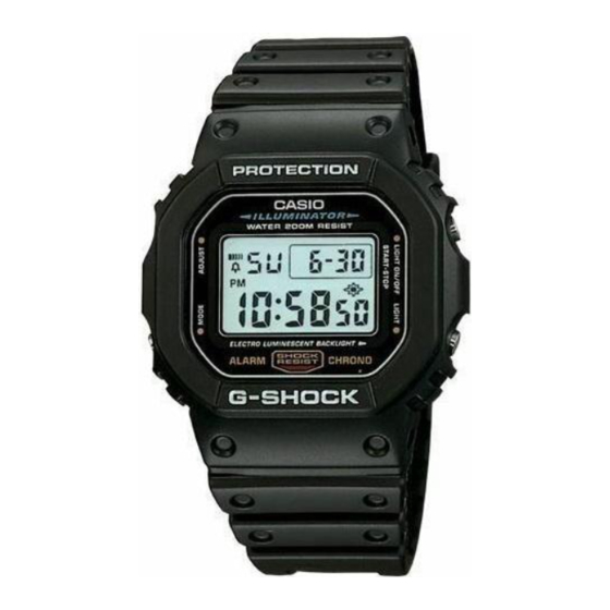 Casio 3523 Bedienerführung
