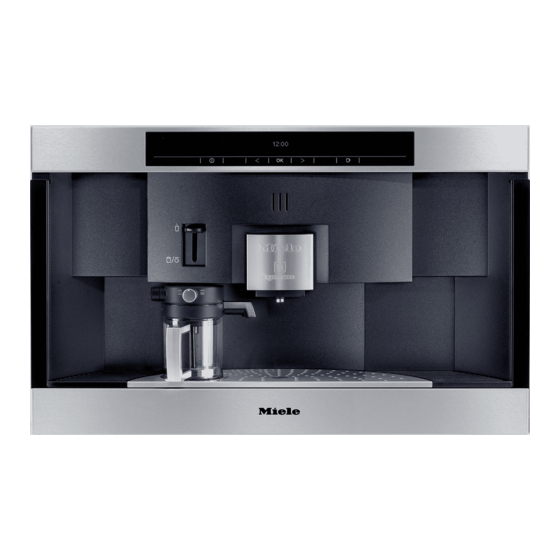 Miele CVA 3660 Gebrauchs- Und Montageanweisung