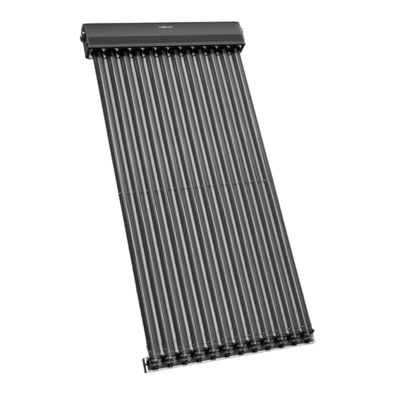 Viessmann Vitosol 300-TM SP3C 1,51 m2 Montageanleitung Für Die Fachkraft
