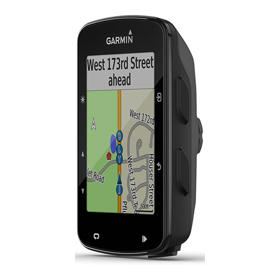 Garmin Edge 520 Benutzerhandbuch