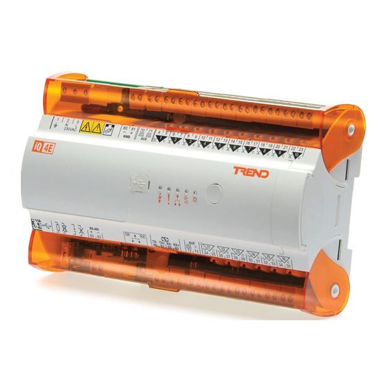 TREND IQ4E Installations- Und Montageanleitung