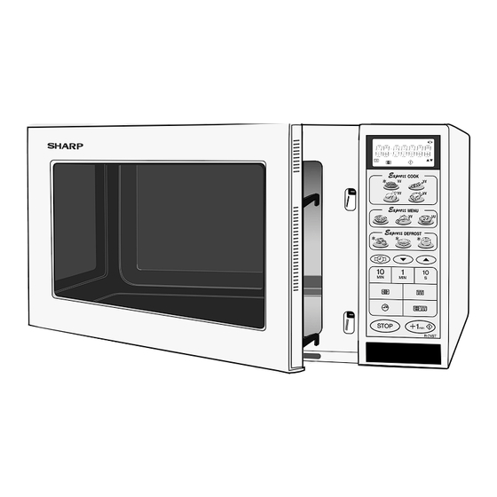 Sharp R-74ST Bedienungsanleitung Mit Kochbuch