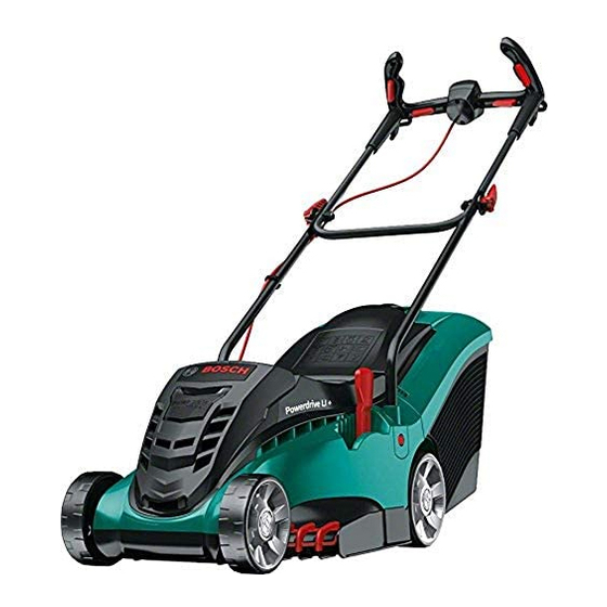 Bosch Rotak 36 LI Originalbetriebsanleitung