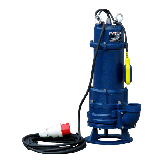 Rotek WPET-TSH-03.0kW-400 Benutzer- Und Wartungshandbuch
