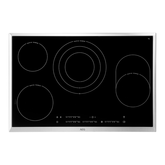 AEG HKA8548RAD Benutzerinformation