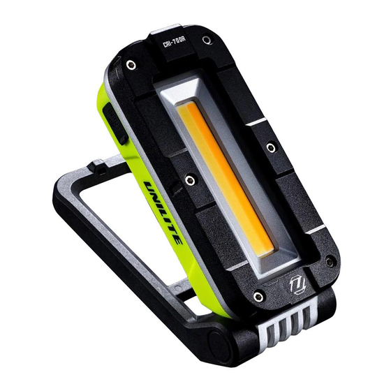 UNILITE CRI-700R Kurzanleitung