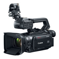 Canon XF400 Bedienungsanleitung