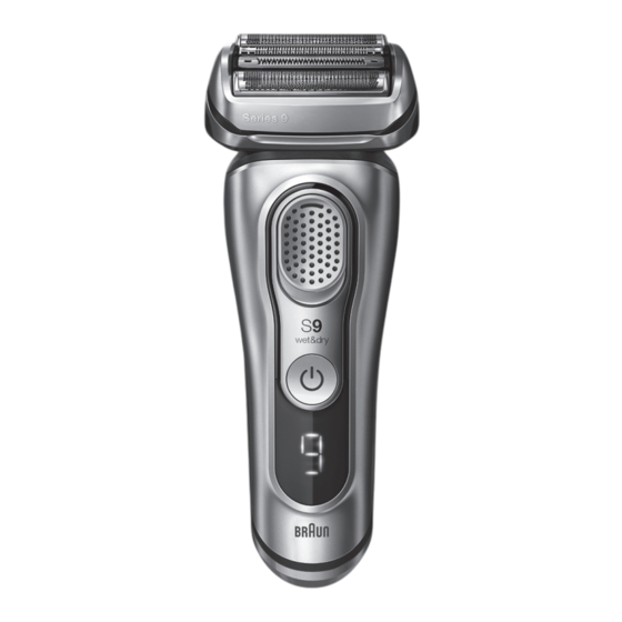 Braun 9 Serie Bedienungsanleitung