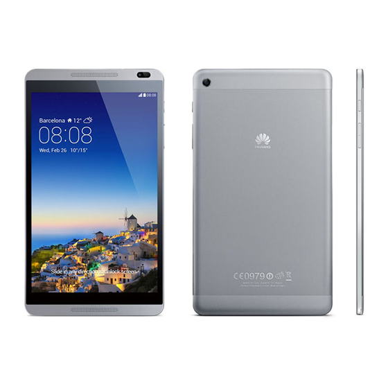 Huawei MediaPad M1 8.0 Bedienungsanleitung