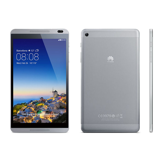 Huawei MediaPad M1 8.0 Kurzanleitung