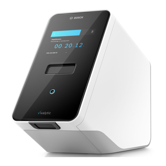 Bosch Vivalytic Gebrauchsanweisung
