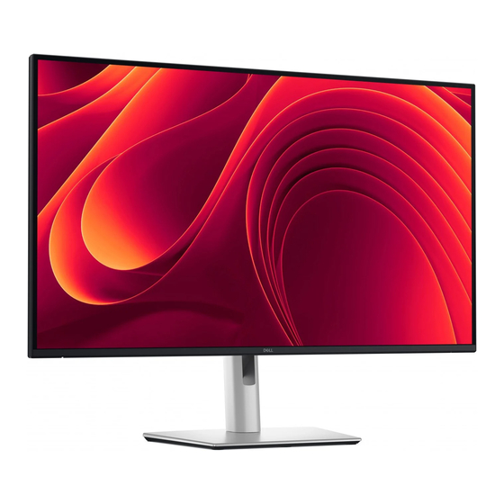 Dell Pro 32 Plus QHD-USB-C-Hub-Monitor Bedienungsanleitung
