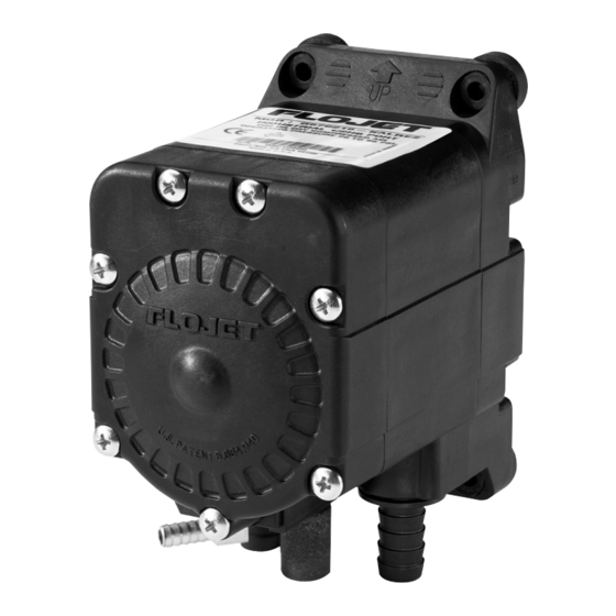 Xylem FLOJET G55 Serie Installation Und Betriebsanleitung