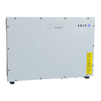 Kaco blueplanet 100 NX3 Bedienungsanleitung
