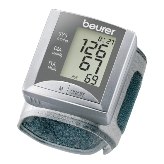 Beurer BC 20 Gebrauchsanleitung