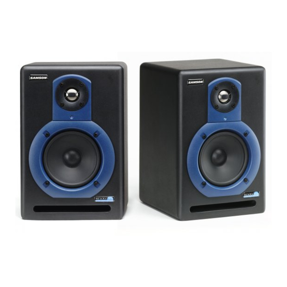 Samson Audio RESOLV 50a Bedienungsanleitung
