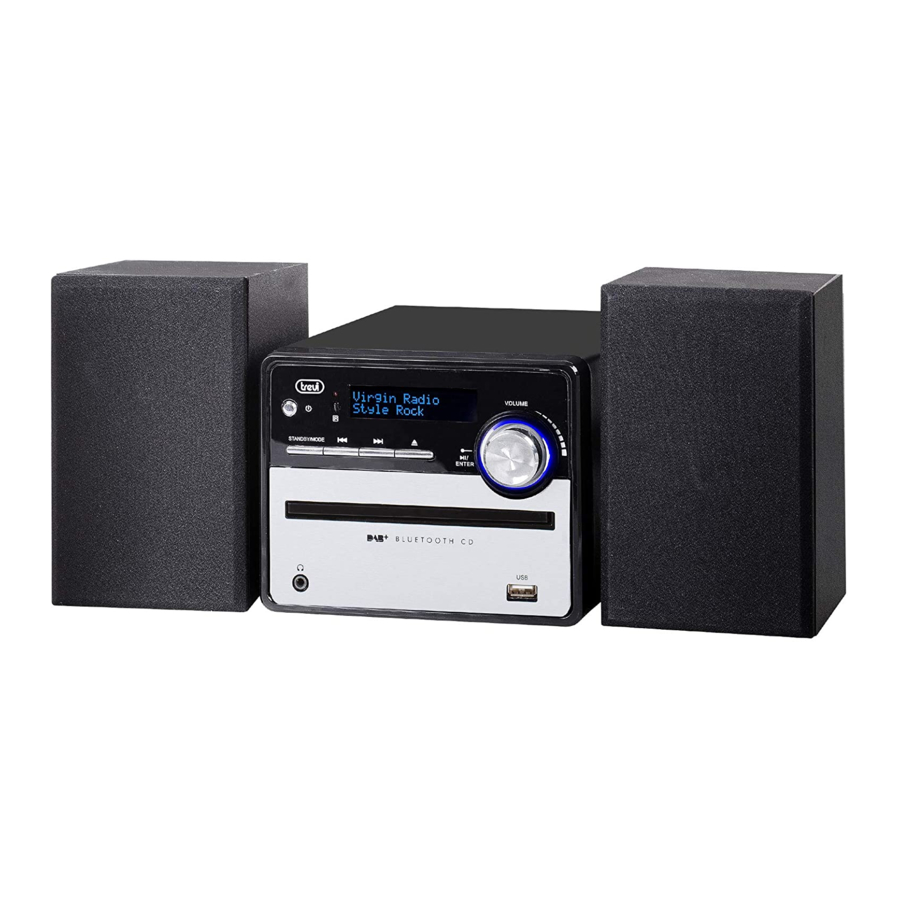 Trevi HCX 10D6 DAB Bedienungsanleitung