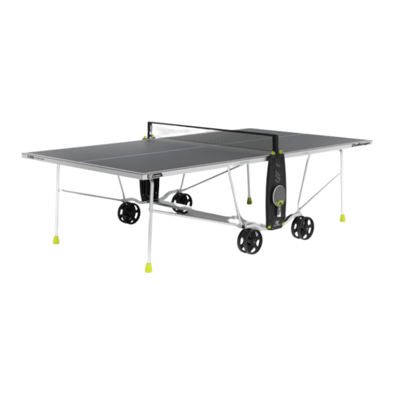 Cornilleau CHALLENGER OUTDOOR Montageanleitung