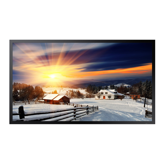 Samsung OH46F Benutzerhandbuch