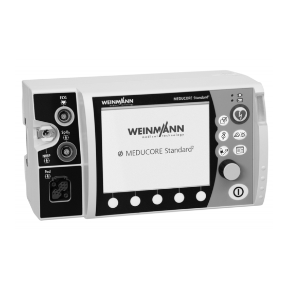 Weinmann MEDUCORE Standard2 Gebrauchsanweisung