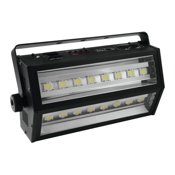 EuroLite LED Strobe COB PRO 16x20W DMX Bedienungsanleitung