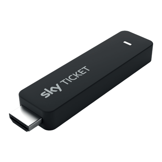 Sky 3801 Wichtige Sicherheits- Und Produkthinweise