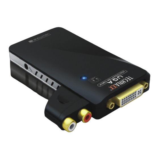 Technaxx UGA MULTIADAPTER-1080P Bedienungsanleitung